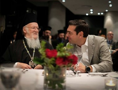 Συναντήσεις Αλ. Τσίπρα με τον Οικουμενικό Πατριάρχη και τους ΥΠΕΞ Αιγύπτου και Παλαιστίνης